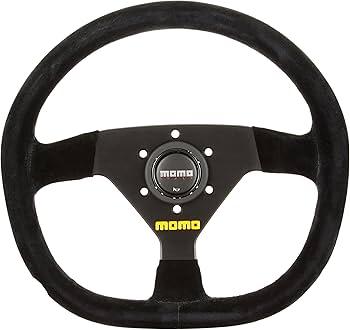 Amazon | MOMO(モモ) ステアリング MOD.88 32パイ BK/スエード M-66