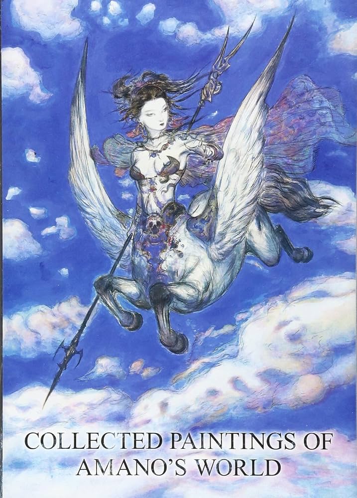 Amazon.co.jp: COLLECTED PAINTINGS OF AMANO'S WORLD : 天野喜孝: 本
