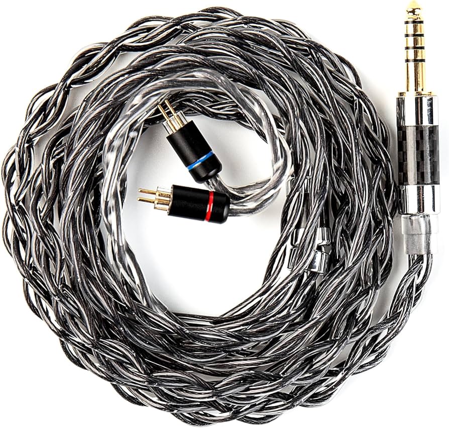 Amazon | KBEAR黒曜 2pin4.4mmイヤホンリケーブルHiFiイヤホン用