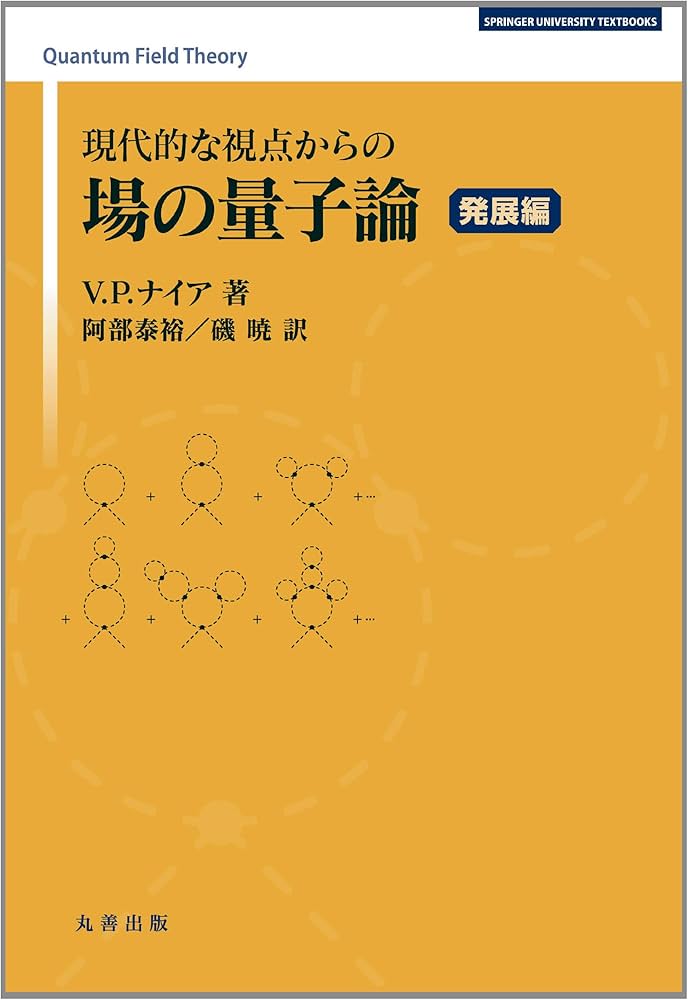 Amazon.co.jp: 現代的な視点からの場の量子論 発展編 : V.P. ナイア