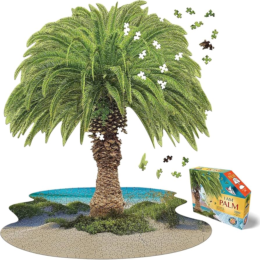 Amazon.com: Madd CAPP: I Am Palm - 1000 Piece Puzzle - Palm Tree