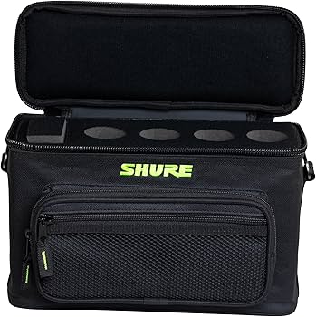 Amazon.com: Shure by Gator Padded Microphone Bag that Holds Up to