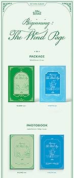 Amazon.com: The Wind Beginning : The Wind Page 1st Mini Album CD+