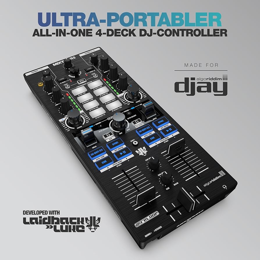 Amazon | Reloop Mixtour Pro [ Djay Pro AI]用 DJコントローラー