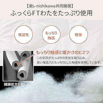 Amazon｜【Amazon限定】 nishikawa 【 西川 】セブンデイズ 掛け布団