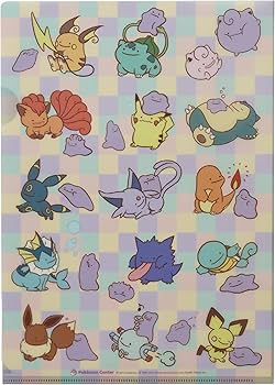 Amazon.co.jp: ポケモンセンターオリジナル A4クリアファイルセット