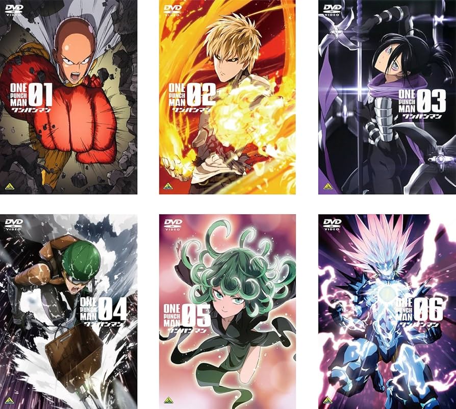 Amazon.co.jp: ワンパンマン [レンタル落ち] 全6巻セット [マーケット