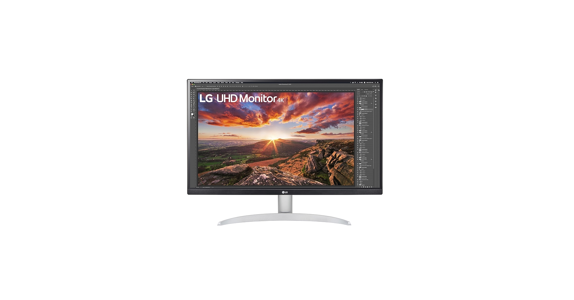 Amazon.com: LG 27UP600-W 27-inch Ultrafine 4K UHD (3840x2160) IPS