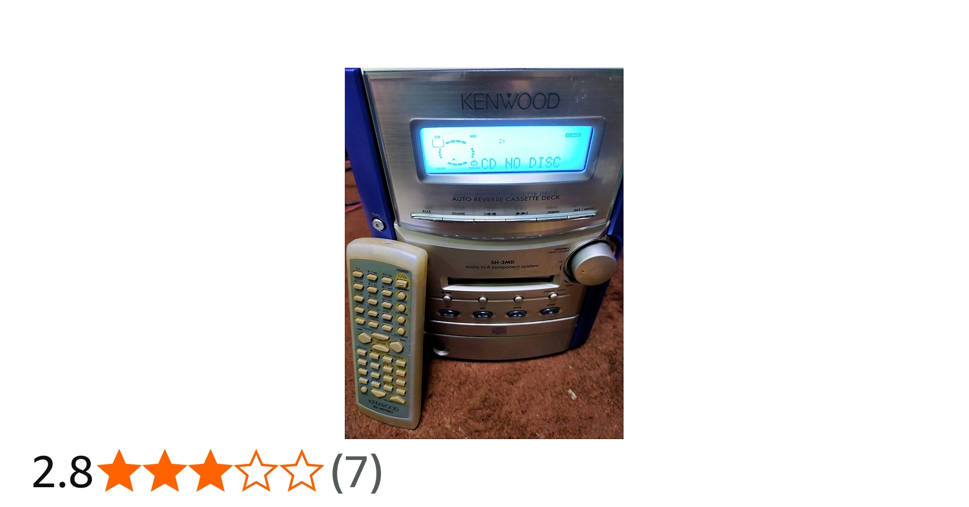 Amazon | KENWOOD ケンウッド SH-3MD-L (ブルー) Avino マイクロ