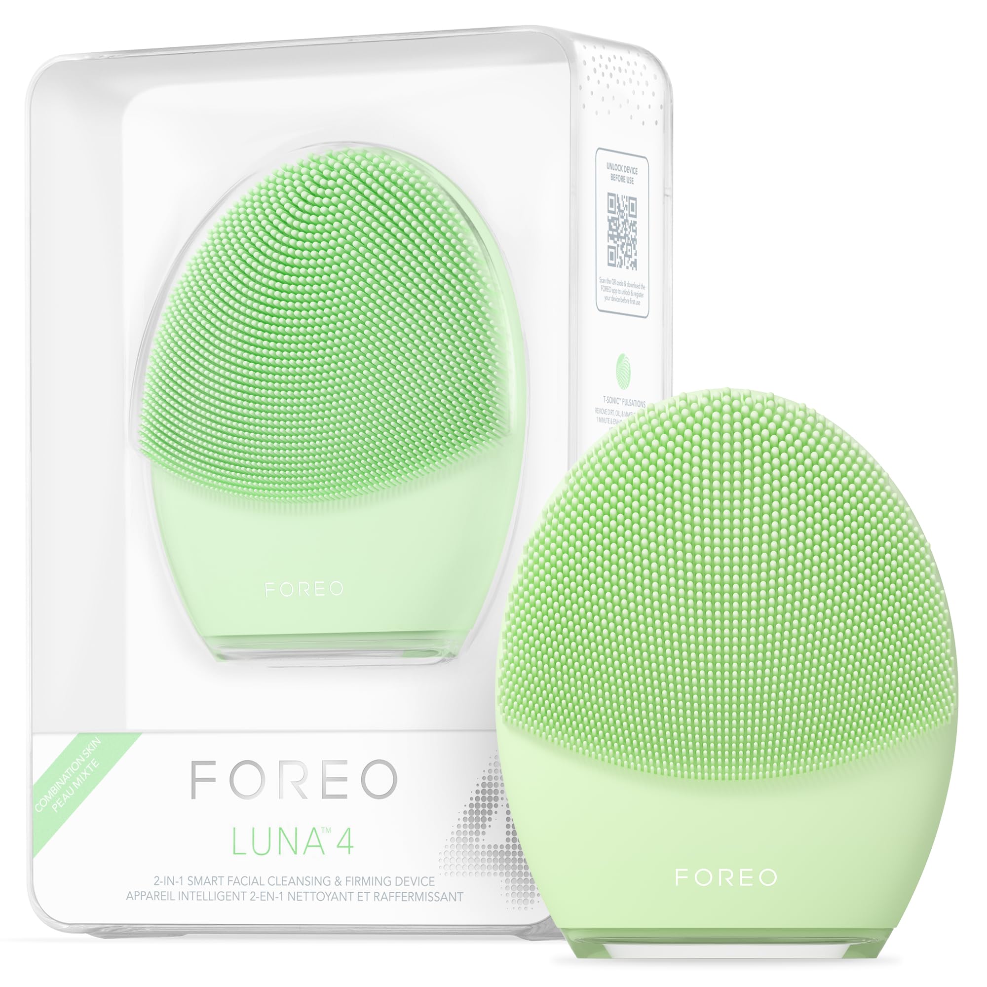 Amazon.com: FOREO LUNA 4 Face Cleansing Brush - Massager - Anti