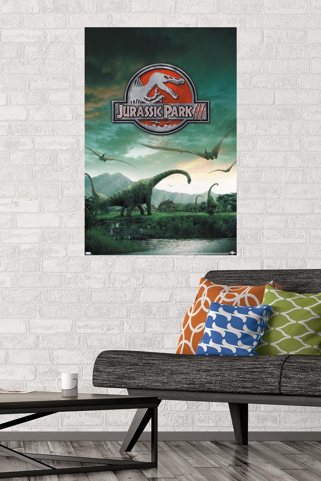 Amazon.co.jp: Trends International ジュラシックパーク3 - 恐竜 壁用