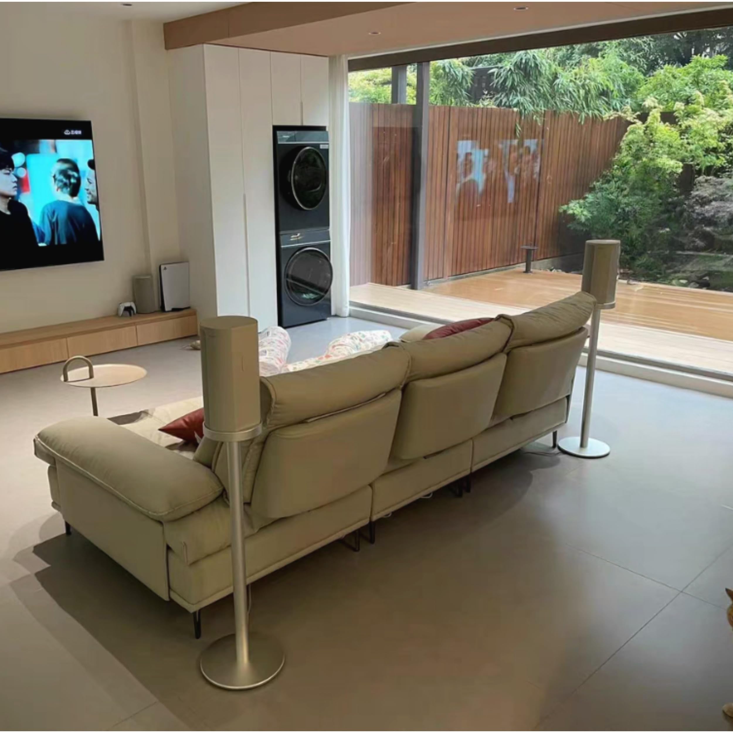 Amazon | ZGOUOスピーカースタンドは、ソニーSony HT-A9 7.1.4ch高性能