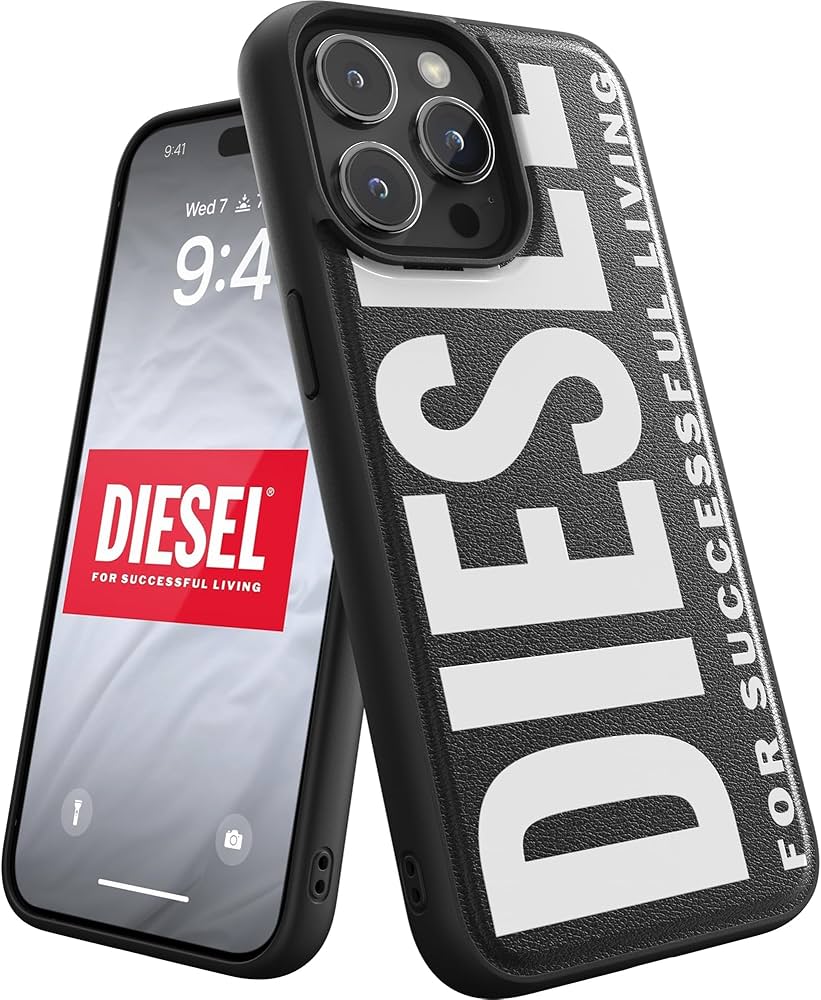 Amazon.co.jp: DIESEL iPhone15ProMaxケース おしゃれ ブランド ロゴ