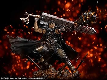 Amazon | TVアニメ「ベルセルク」 ガッツ 黒い剣士Ver. 約265mm