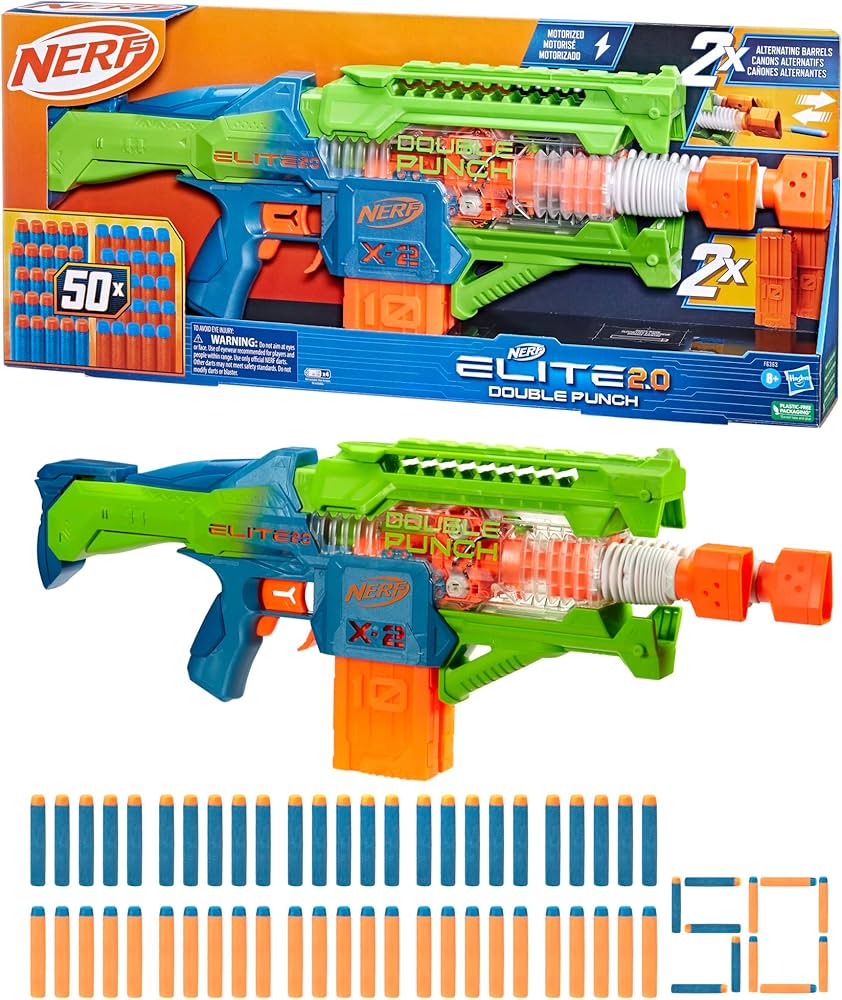 Amazon.co.jp: ハズブロ(HASBRO) ナーフ エリート2.0 ダブルパンチ