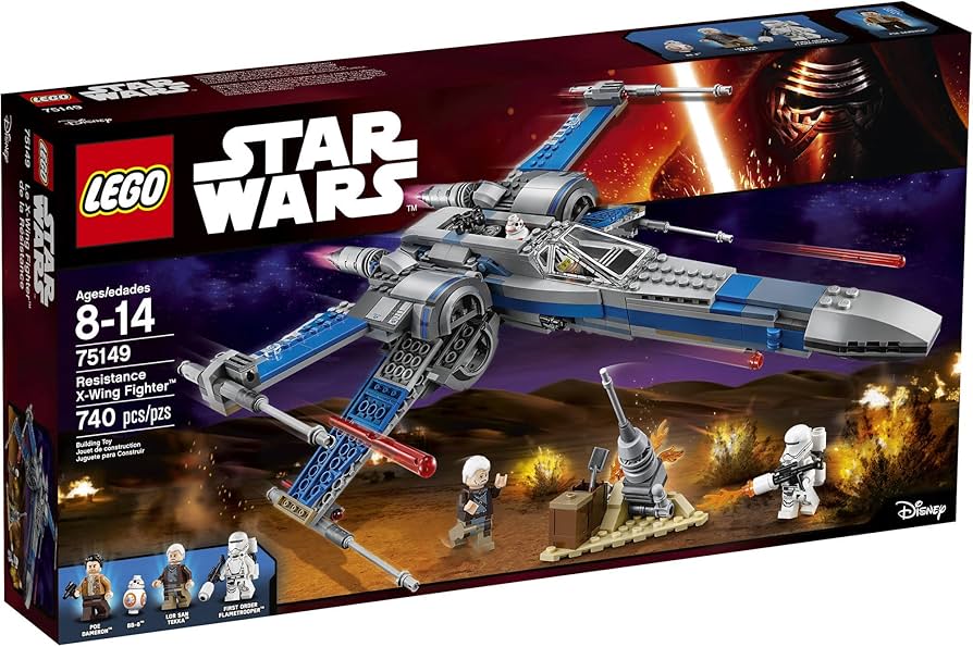 Amazon.com: LEGO Star Wars Resistance X-Wing Fighter 75149 Star