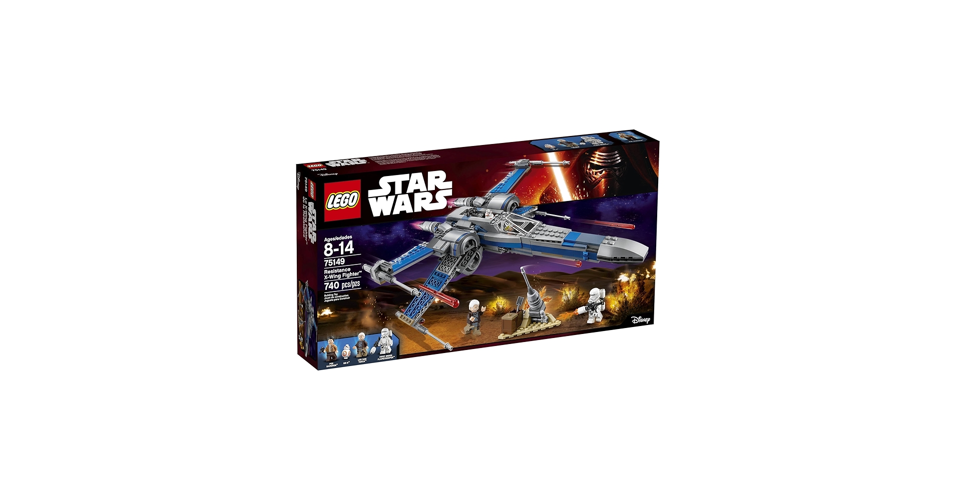 Amazon.com: LEGO Star Wars Resistance X-Wing Fighter 75149 Star