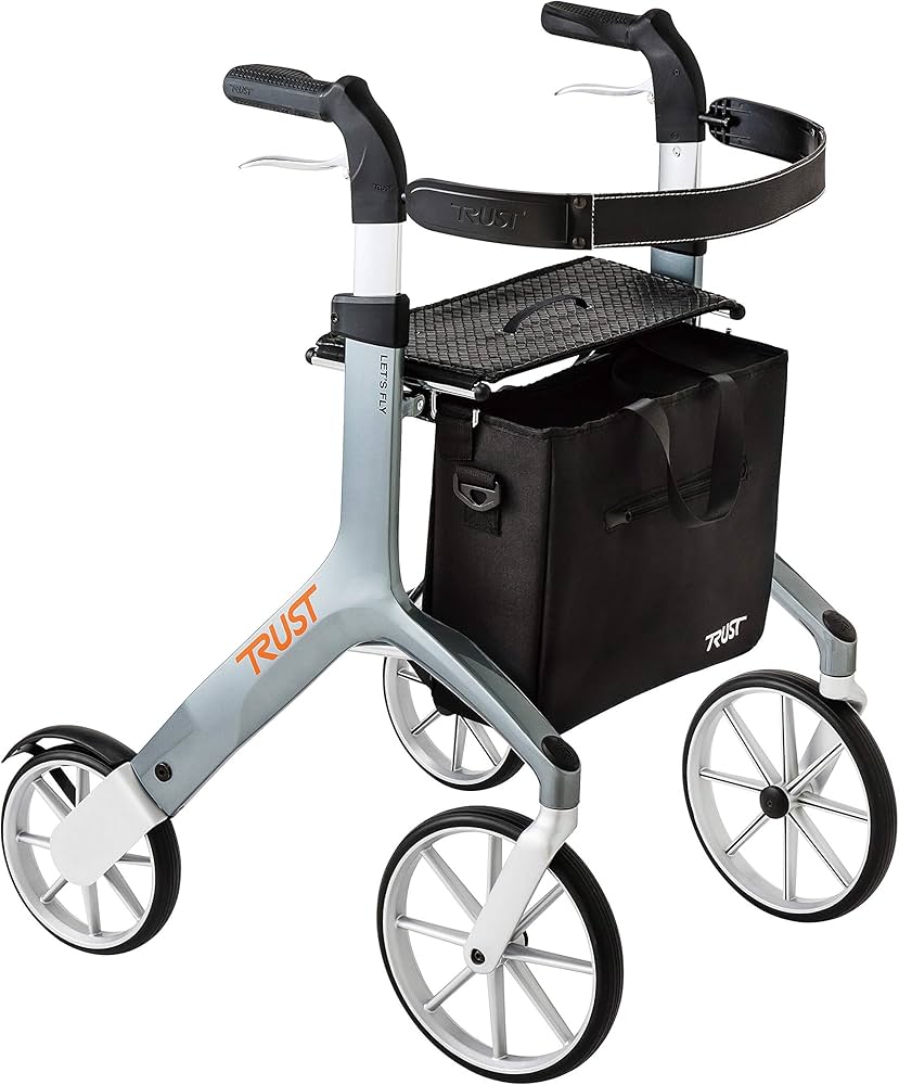 Amazon | 竹虎 【歩行車】 レッツフライ グレー | 竹虎 | シルバーカー