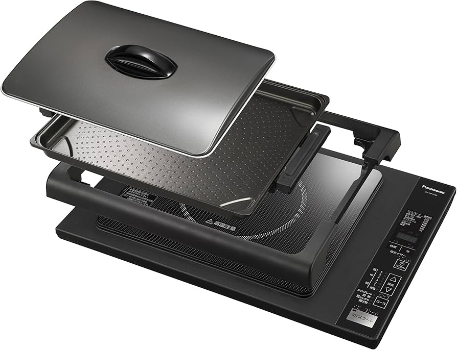 Amazon.com: Panasonic IH hot plate KZ-HP1100-K: Home & Kitchen