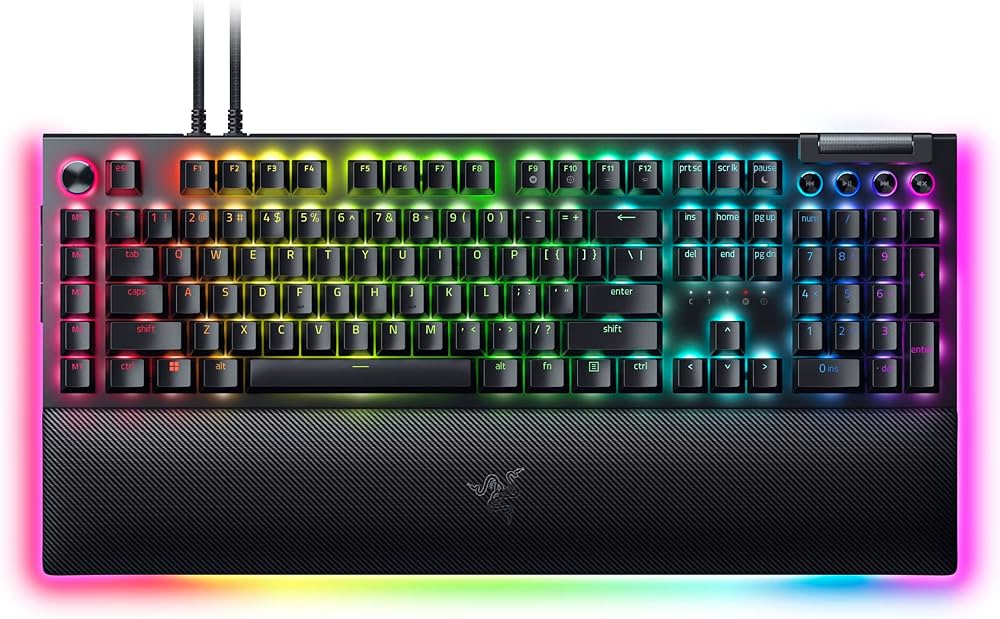 Amazon | Razer BlackWidow V4 Pro 有線メカニカルゲーミング