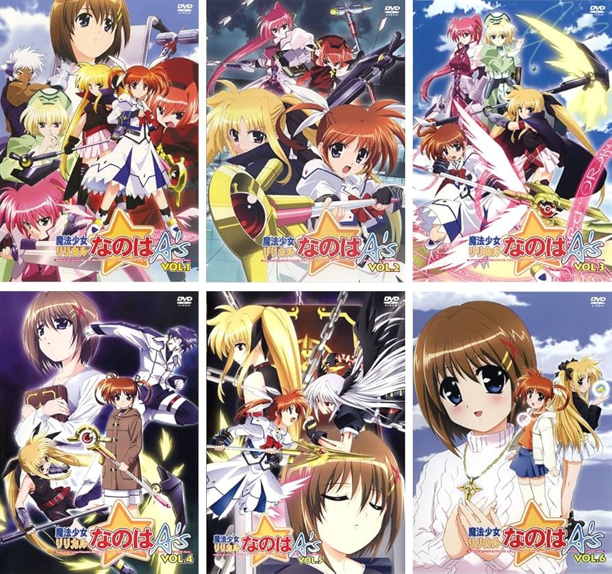 Amazon.co.jp: 魔法少女 リリカル なのはA's [レンタル落ち] 全6巻