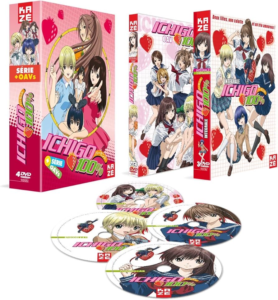 Amazon.co.jp: いちご100% TV版+OVA コンプリート DVD-BOX (全13回