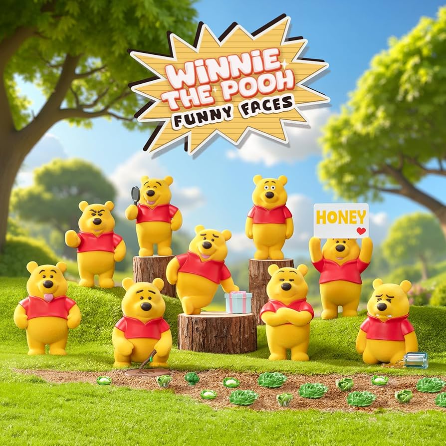 Amazon | 52TOYS BLINDBOX Winnie the Pooh-Funny Faces「くまのプー