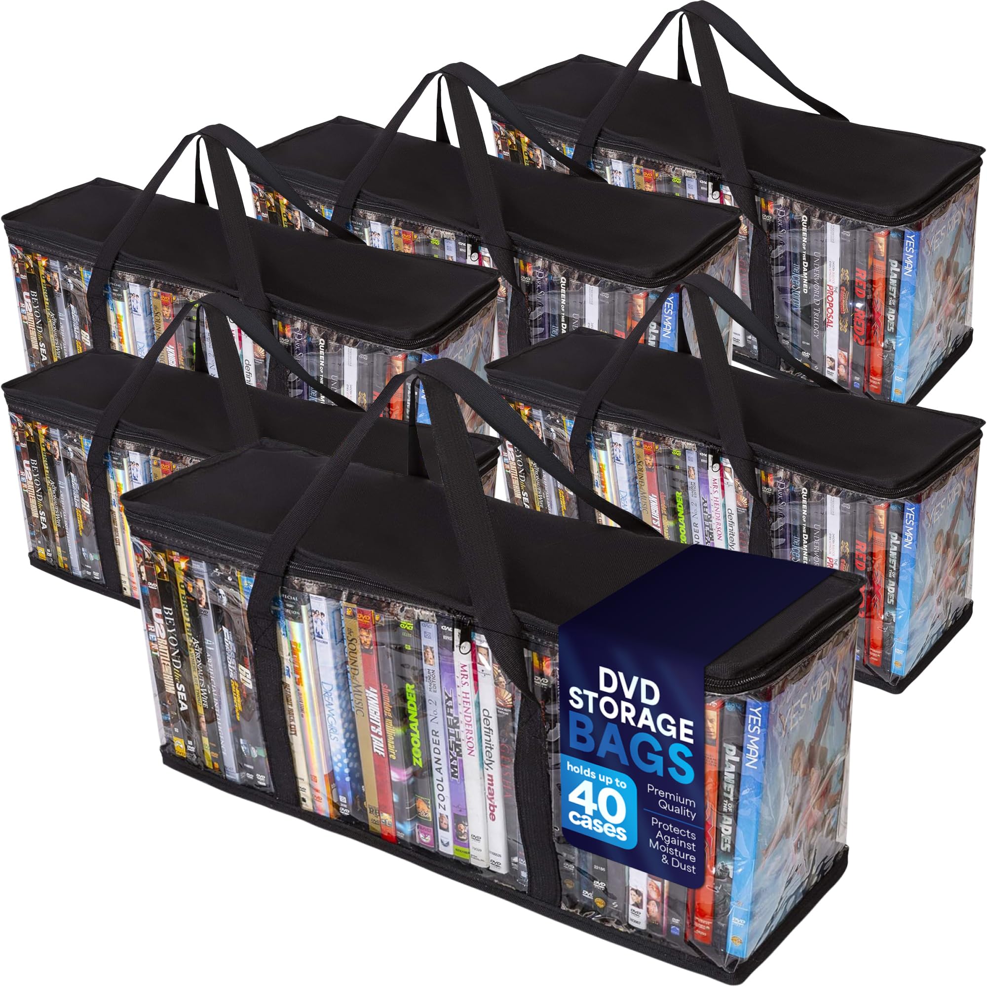 Amazon.com: Besti Premium Quality Home DVD Storage Bags (6-Pack