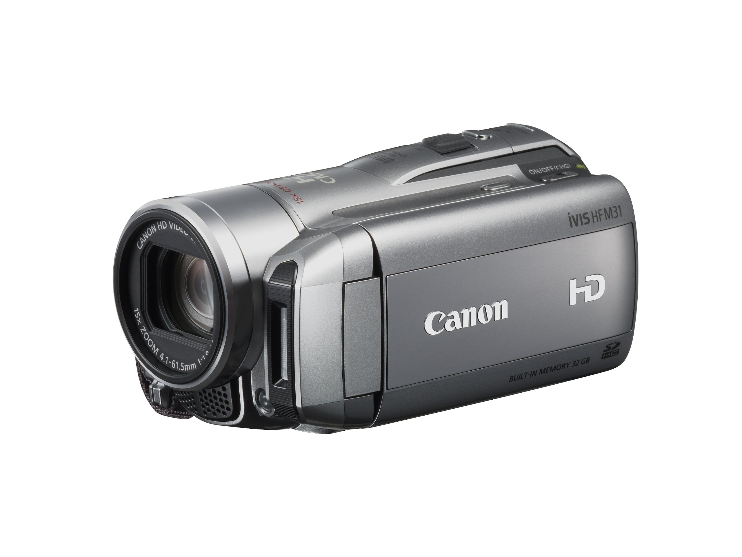 Amazon | Canon フルハイビジョンビデオカメラ iVIS HF M31 シルバー