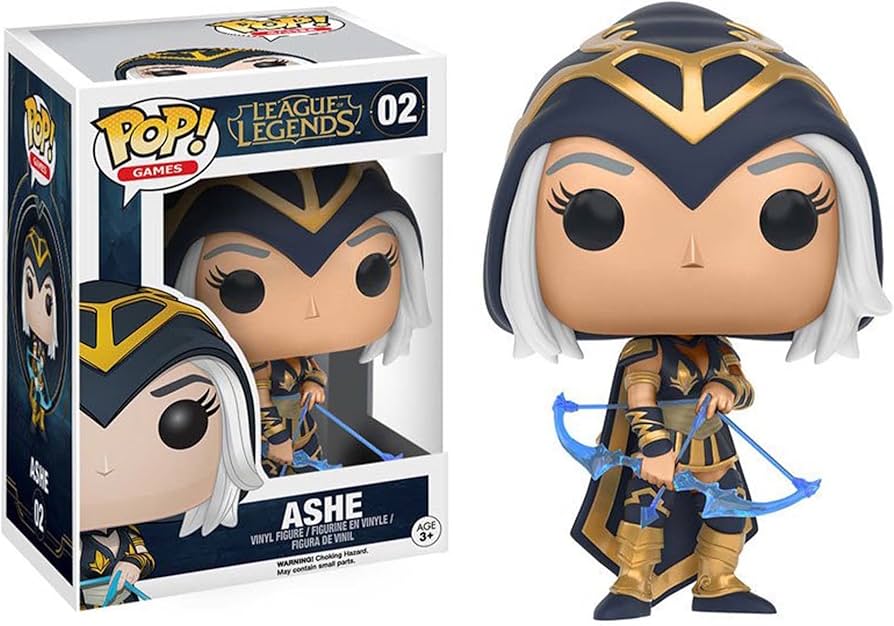 Amazon.com: Funko POP! Games: League of Legends - Ashe : Toys & Games