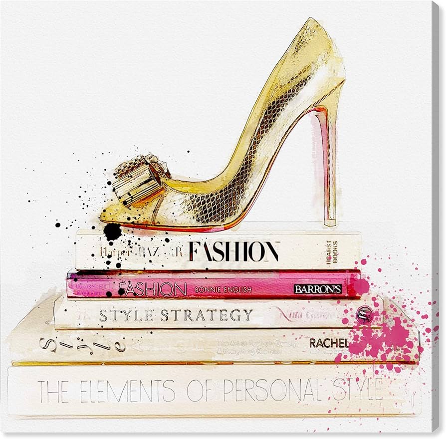 Amazon.co.jp: Oliver Gal(オリバー・ガル) Gold Shoe and Fashion