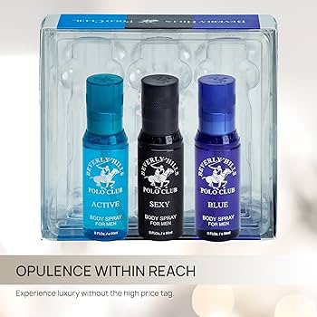 Amazon.com : Beverly Hills Polo Club Men's Signature Body Spray