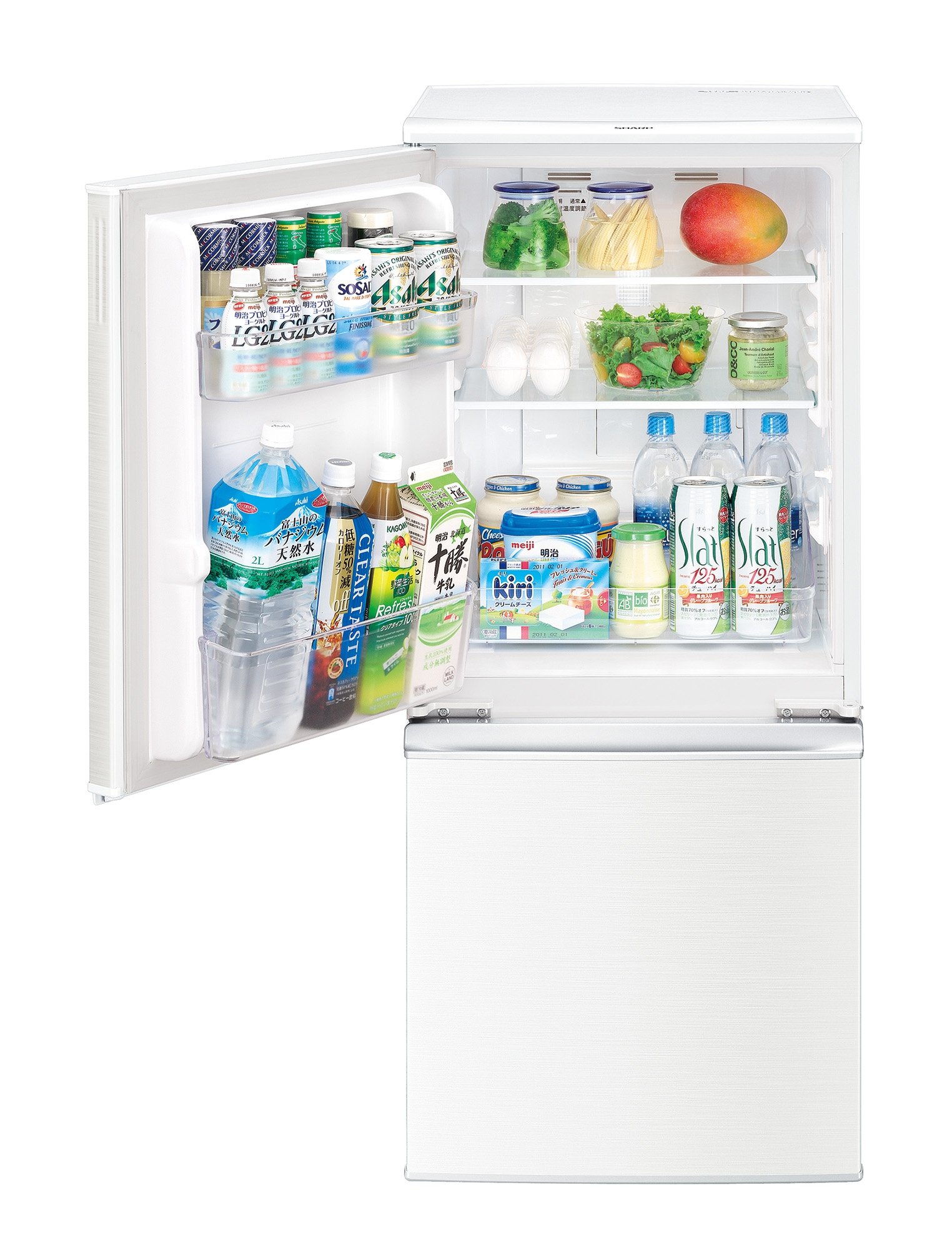 大阪送料無料☆3か月保障付き☆冷蔵庫☆2017年☆SJ-D14C-W☆R-366 大阪