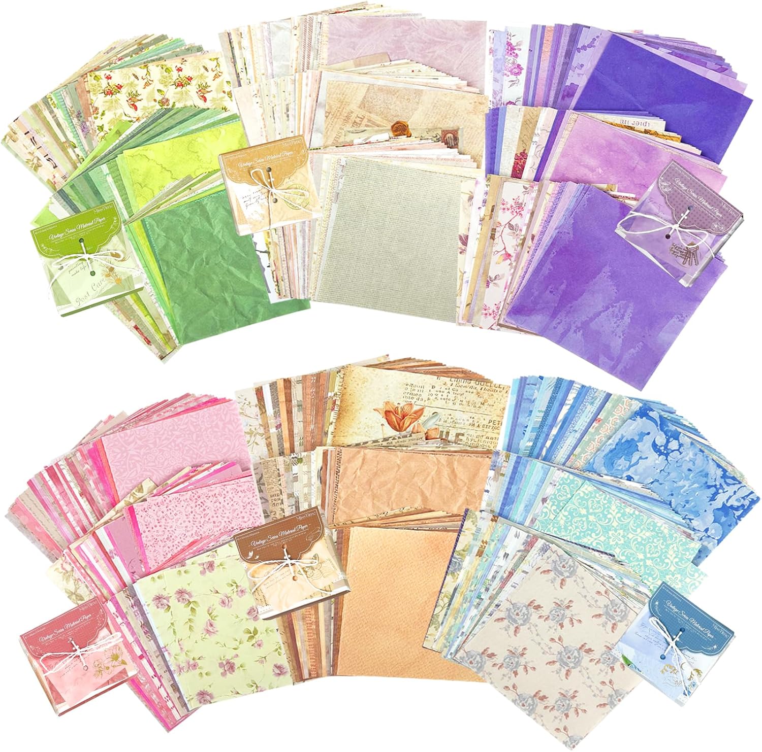 アメリカ スクラップブック ジャンクジャーナルレトロな紙もの 1960