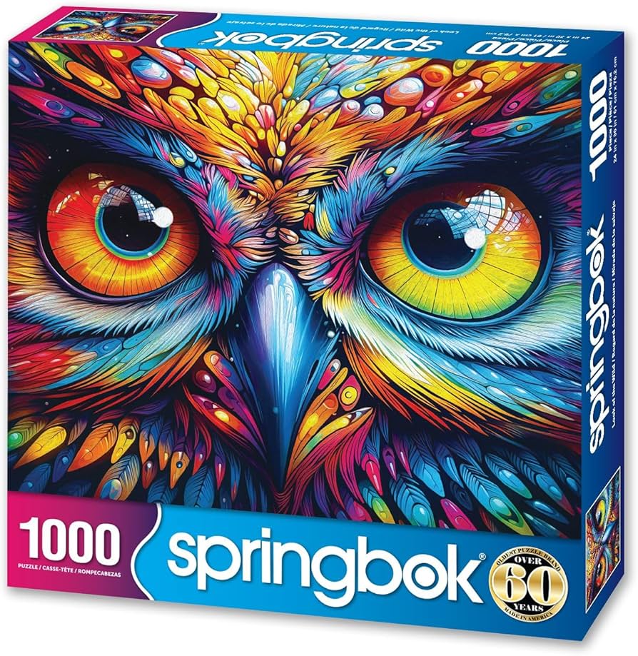 Amazon.com: Springbok Look of The Wild 1000 Piece Jigsaw Puzzle