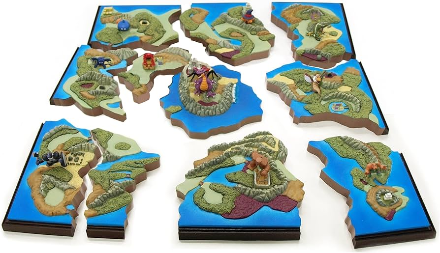 Amazon.co.jp: ドラゴンクエスト 誕生25周年記念 マップジオラマ