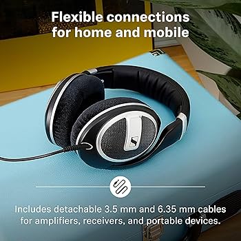 Amazon.com: Sennheiser HD 599 SE Open-Back Headphones, Premium