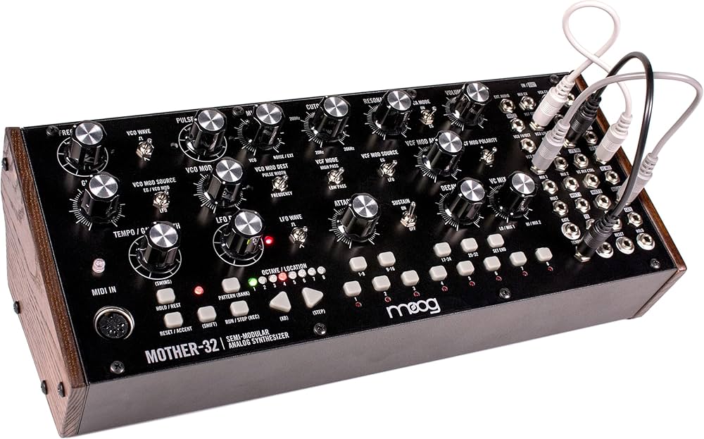 MOOG Mother-32 Semi-Modular Eurorack Analog Synthesizer with 32