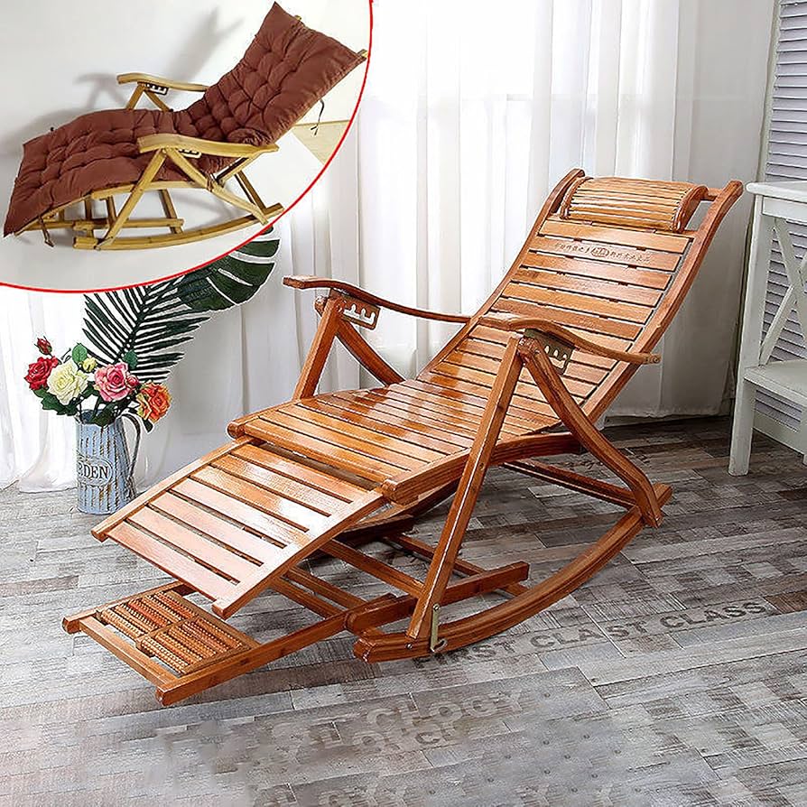 Amazon｜ロッキングチェア 竹製 のロッキングチェア フォールディング