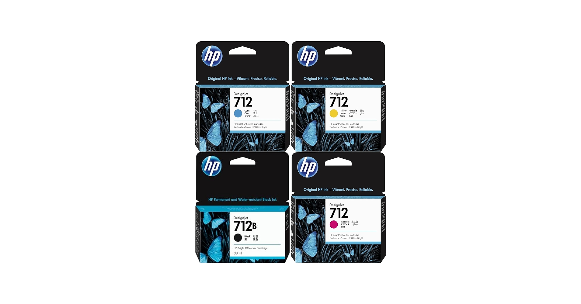 Amazon.co.jp: 【純正品】HP DesignJet 712 インクカートリッジセット