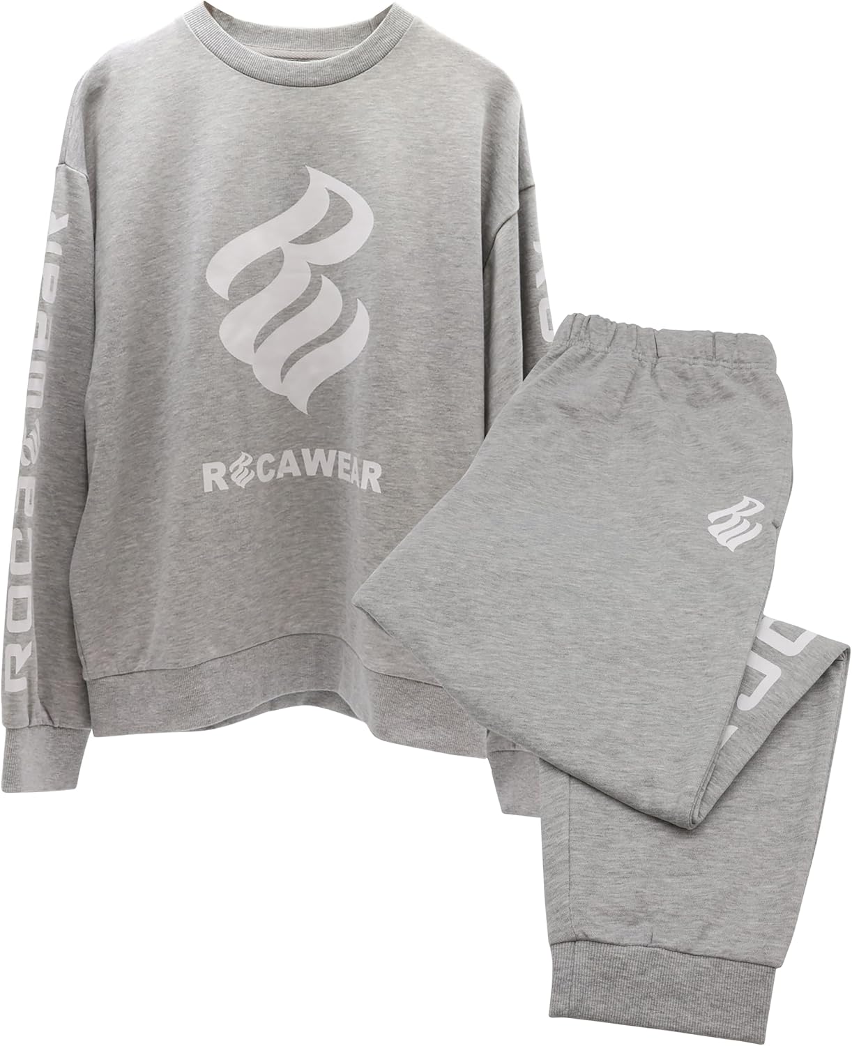 Amazon.co.jp: Rocawearプルオーバーセットアップ RW-SET01 BLACK L