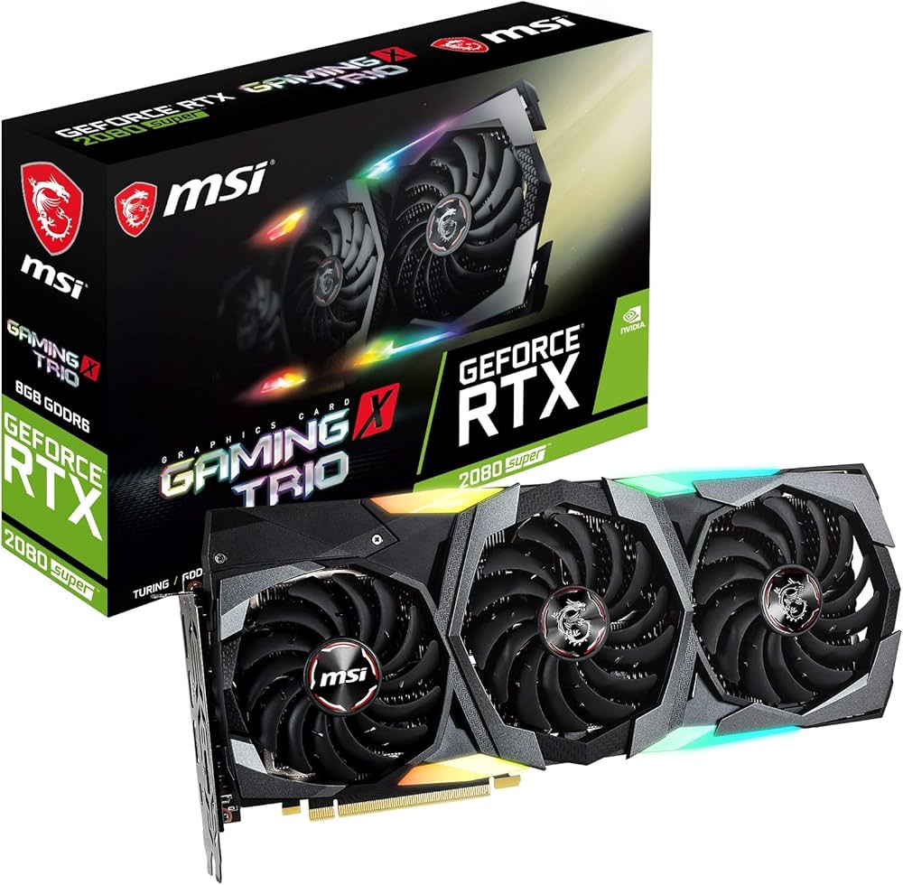 Amazon | MSI GeForce RTX 2080 SUPER GAMING X TRIO グラフィックス