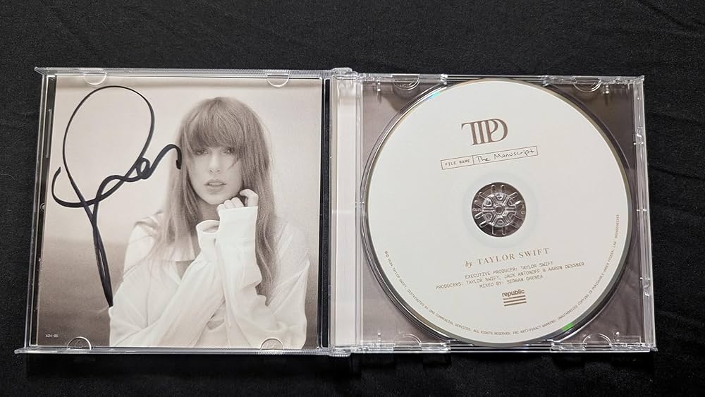 Taylor Swift, Taylor Swift, Taylor Swift - Taylor Swift Signed CD