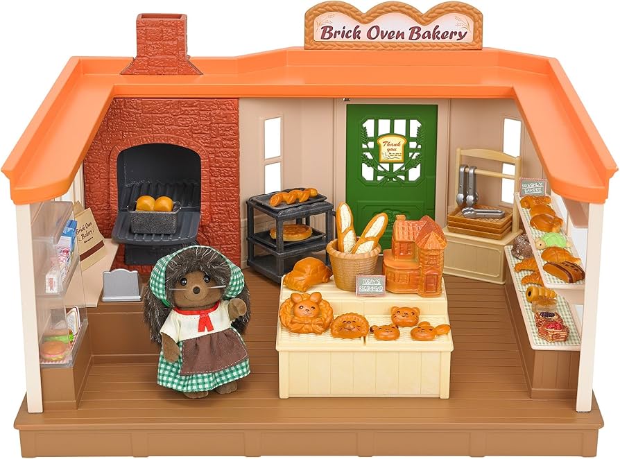 Amazon.co.jp: Sylvanian Families shop Freshly baked bakery forest