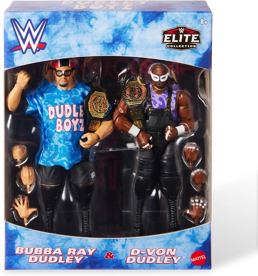 Amazon.com: WWE Elite Collection Dudley Boyz Bubba RAY Dudley & D