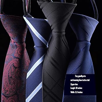 kaxilu Zipper Ties for Men 15pcs Assorted Neckties for Mens, Silky