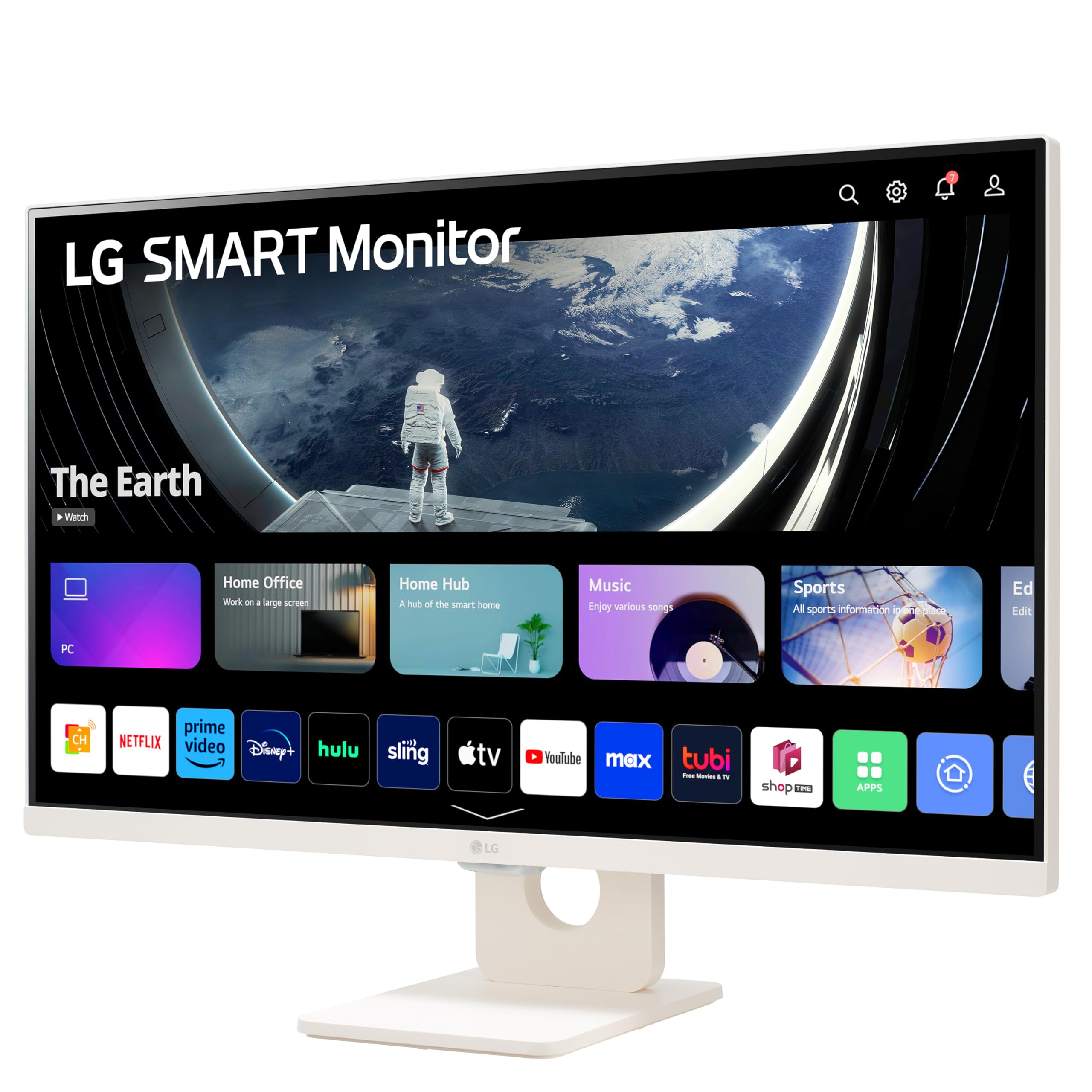 Amazon.com: LG 27SR50F-W Smart Monitor 27-Inch FHD (1920x1080) IPS