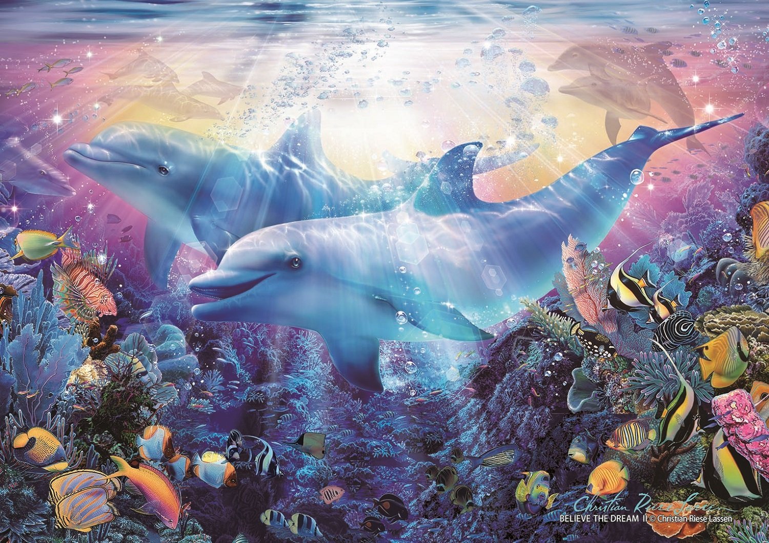 Amazon | 108ピース ジグソーパズル ラッセン ビリーブ ザ ドリームII