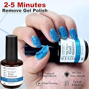 Amazon.com : Gel Nail Polish Remover,Gel Remover for Nails No Need