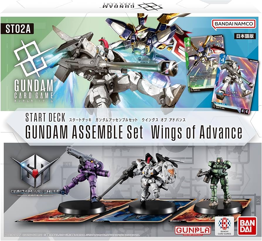 Amazon.com: Gundam Card Game Assemble Starter Set - Wings of